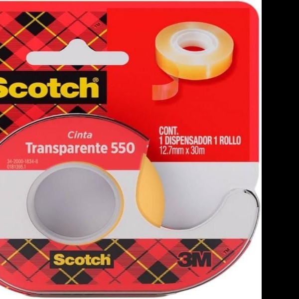 CINTA ADH. CDESP. 12X30M. SCOTCH 550 3M C.12 C.24